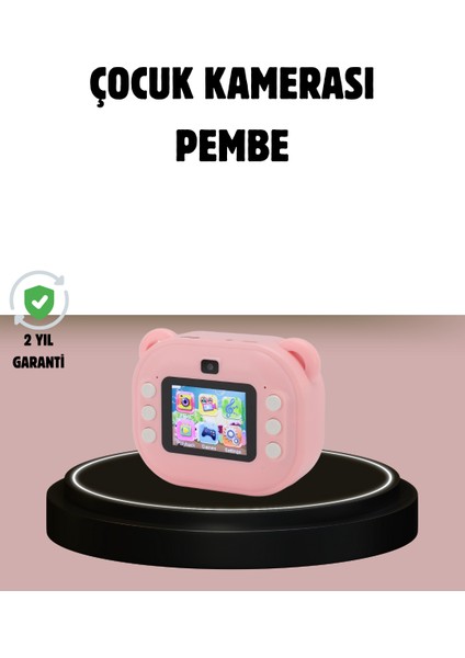 Anında Baskı Özellikli Şipşak Kamera 24MP Hd Çift Lensli ve 32GB Hafızalı - T766G678-Z65766