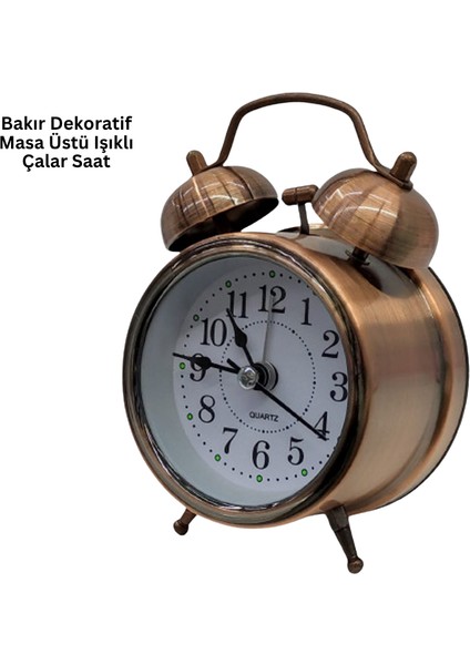 Xmpdby Bronz Metal Masa Saati