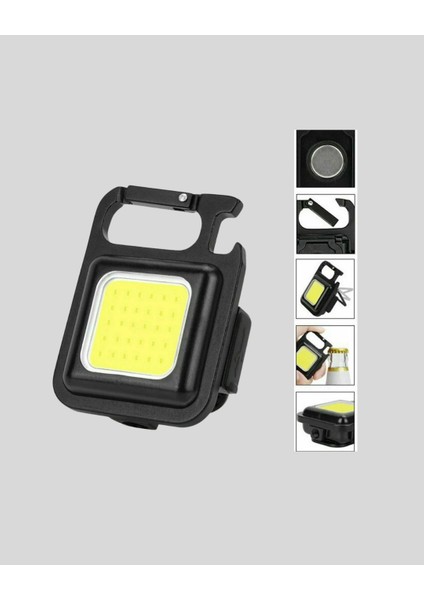 Xmpdby USB Şarjlı 800 Lümen LED Fener – Mini Boy, 3 Işık Modlu, Anahtarlık Tipi El Feneri fiyatları