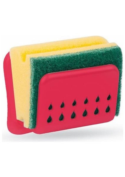 3 Adet Akrilik Saklama Kabı Vakumlu 900 ml + Sünger Askısı Sponge Hanger - 2li Set N1Y7T2 indirimleri