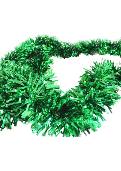 Metalize Sim Süs Yılbaşı ve Parti Dekoru – Yeşil 10 cm 2 mt fiyatları