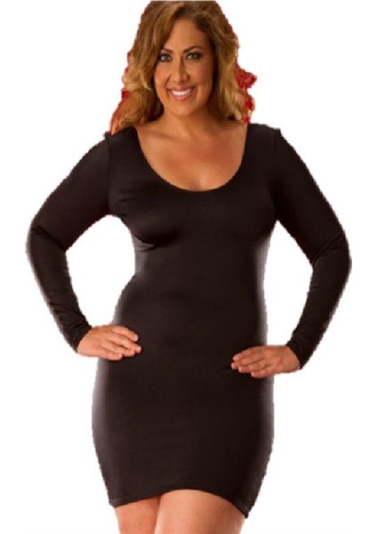 Büyük Beden Mini Elbise BR031041