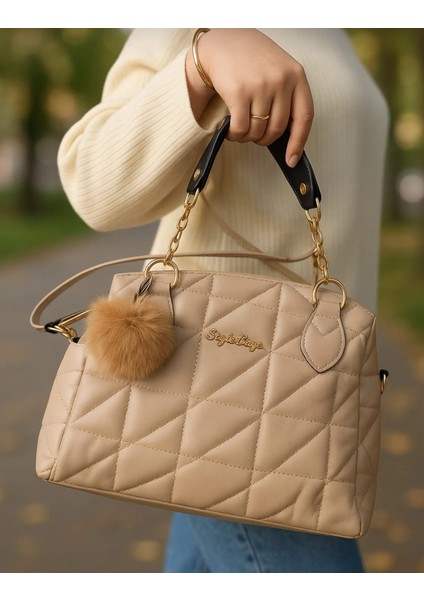 Şık ve Kullanışlı Büyük El ve Omuz Çantası