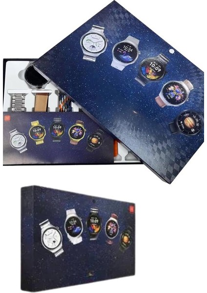 Akıllı Saat Çoklu Kordon Seçenekli Dokunmatik Ekran Nabız Sensörlü - N848J155-M00848 fırsatları