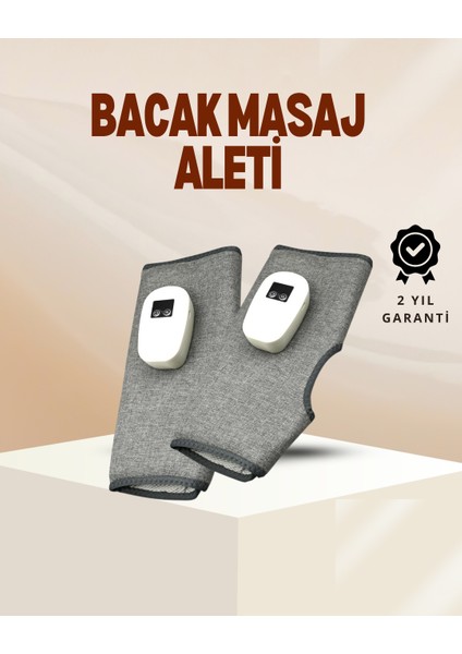 Kablosuz Isıtmalı Baldır Masaj Aleti – 3 Hava Basınçlı Titreşimli ve Sıcak - M719B415-N78