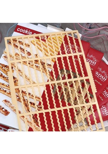 2 Adet Galeta - Kraker Kalıbı + Kurabiye Kalıbı Metal Mini 4 Parça - 2li Set F1E9R0 fiyatları