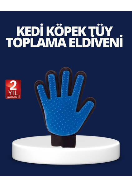 Evcil Hayvan Tüy Toplama ve Masaj Eldiveni – Köpek ve Kedi Tüy Dökülme Önley - T318G036-Z24