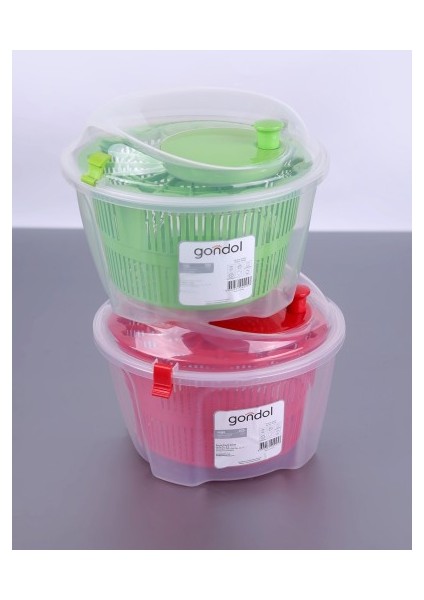 Salata Kurutucu Süzgeçli + Tencere Kapak Organizeri 6 Bölmeli - 2li Set Salata modelleri