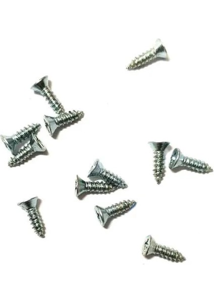 Klips, Menteşe, Ayak, Ağaç, Sunta Vidası 2,2x7,5mm - Nikel 100 Adet