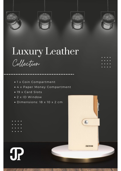 Orijinal Just Polo Collection Lüks Yumuşak Deri Bozuk & Kağıt Para Bölmeli Şık Kartlıklı Cüzdan fiyatları