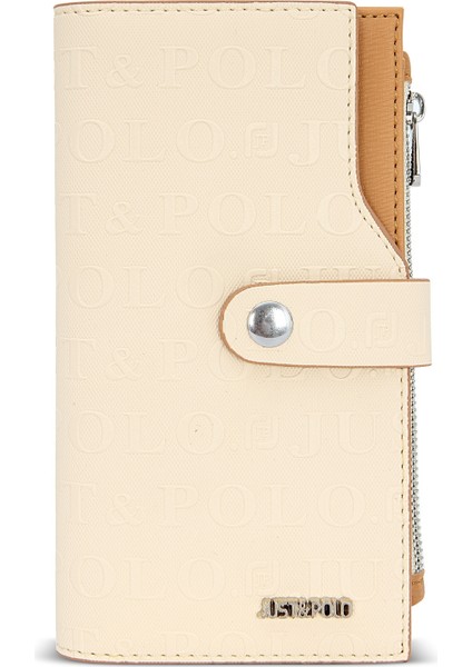 Orijinal Just Polo Collection Lüks Yumuşak Deri Bozuk & Kağıt Para Bölmeli Şık Kartlıklı Cüzdan