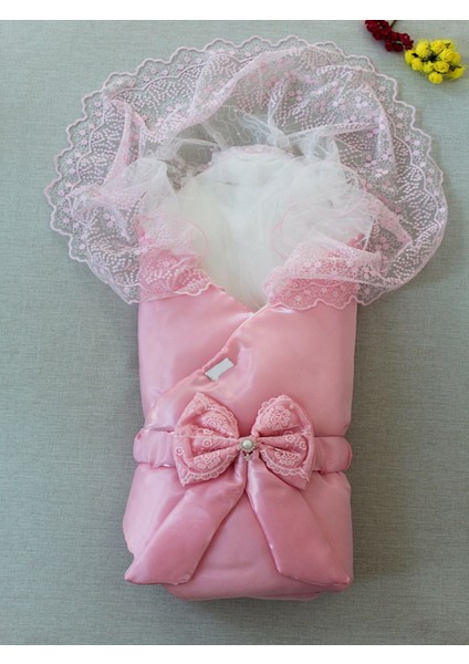 Yenidoğan Kumru Inci Fiyonk Kristal Parlak Duvaklı Kundak Bebek Battaniyesi fiyatları