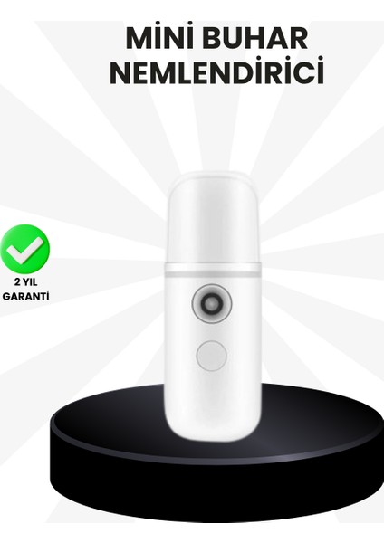 Kablosuz Şarjlı Mini Buhar Nemlendirici – Cilt ve Ortam Için Taşınabilir Ak? - T698G460-Z50