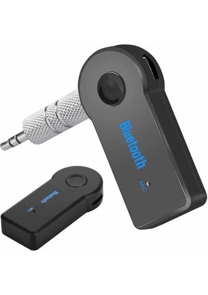 Tüm Cihazlara Uyumlu Bluetooth Aux Araç Kiti Siyah modelleri