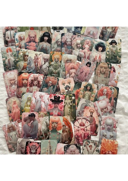 Mystic Rose Tarot Destesi Seti ve Kullanım Kılavuzu fiyatları