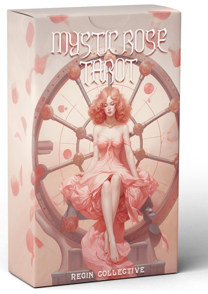 Mystic Rose Tarot Destesi Seti ve Kullanım Kılavuzu modelleri