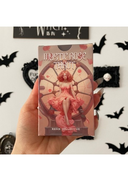 Mystic Rose Tarot Destesi Seti ve Kullanım Kılavuzu indirimleri
