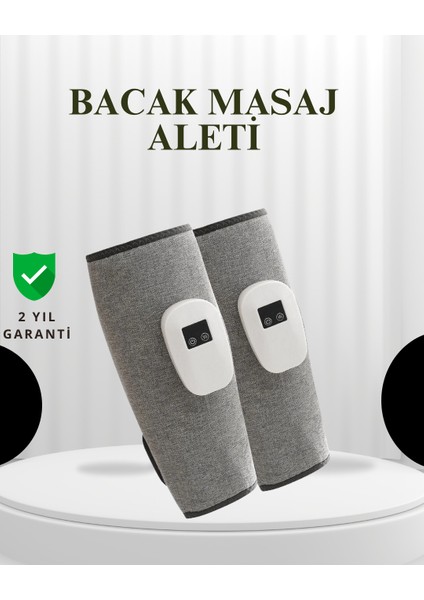 Şarjlı Isıtmalı Baldır Masaj Aleti – 3 Hava Basınçlı Titreşimli ve Akıll - N500J928-M42