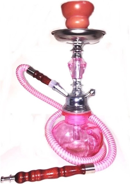 Küçük Boy Nargile Takımı - Pembe