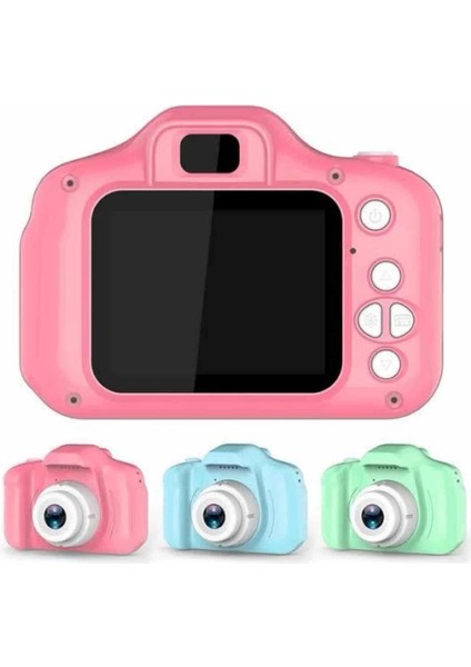 Dijital Fotoğraf Makinesi Çocuk Mini 1080P Hd Kaliteli Renkli fırsatları