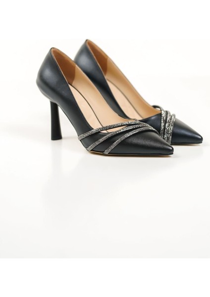 Sonya Siyah Taşlı Kadın Ayakkabı fiyatları