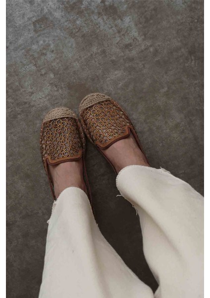 Dune Kadın Taba Espadril Ayakkabı