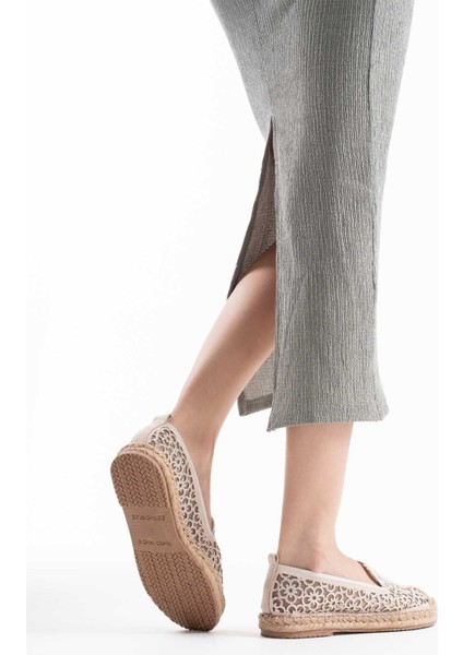 Dune Kadın Bej Espadril Ayakkabı