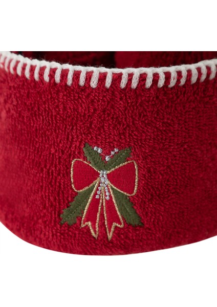 Joy 3'lü El Havlusu Seti Kırmızı 30X30 fırsatları