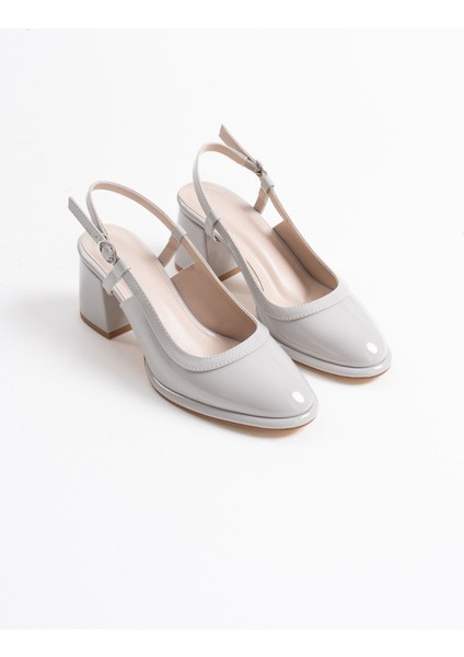 Taila Gri Rugan Kadın Topuklu Ayakkabı fiyatları