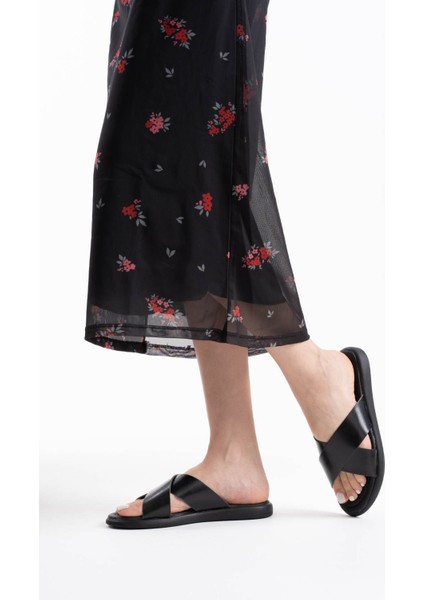 Weasley Siyah Hakiki Deri Terlik fırsatları