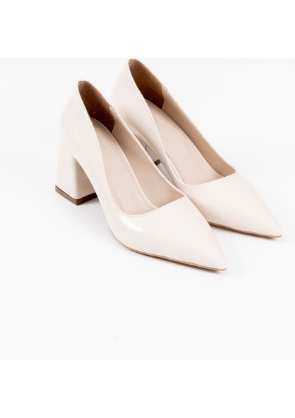 Valeria Bej Rugan Kadın Topuklu Ayakkabı fiyatları