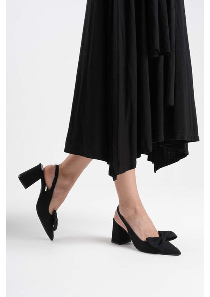 Candy Siyah Kadın Topuklu Ayakkabı modelleri