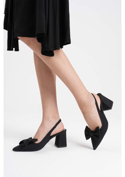 Candy Siyah Kadın Topuklu Ayakkabı indirimleri