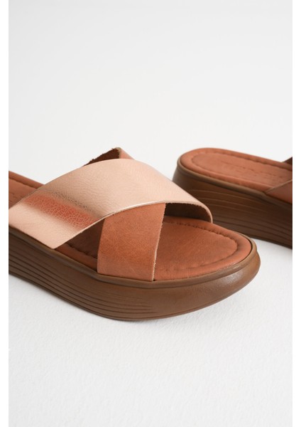 Fayn Gunluk Taba Hakiki Deri Terlik