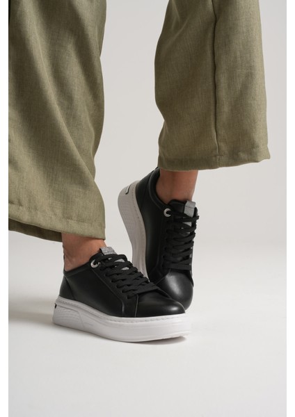 Liza Kadın Şık Günlük Siyah Sneaker indirimleri