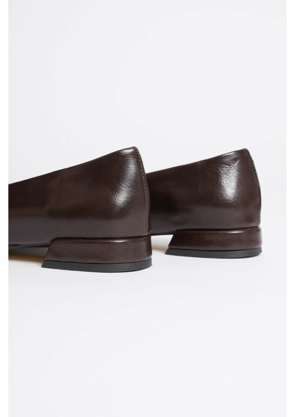 Louise Kadın Acı Kahve Günlük Kısa Topuklu Ayakkabı