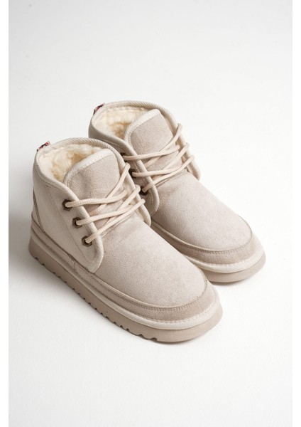 Daria Kadın Kışlık Bej Içi Kürklü Bot fiyatları