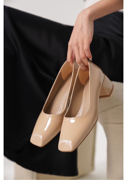 Anita Nude Rugan Kadın Topuklu Ayakkabı modelleri