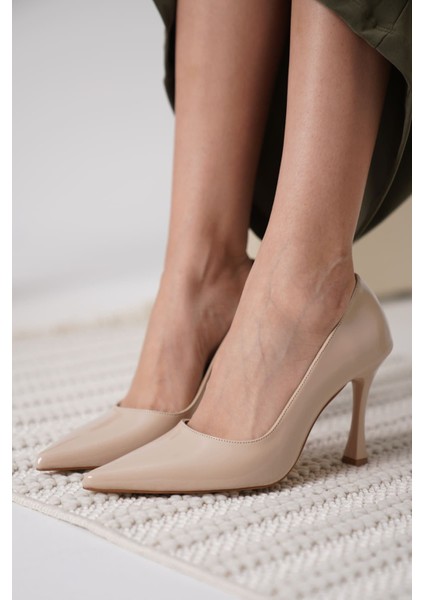 Blade Nude Rugan Kadın Stiletto