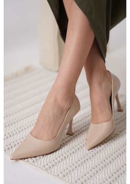 Blade Nude Rugan Kadın Stiletto