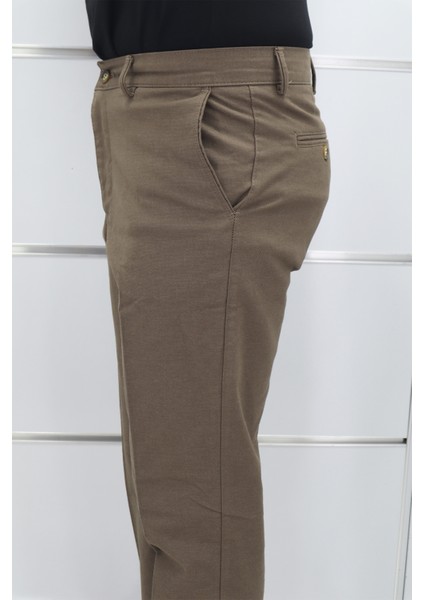 Fistan Store Erkek Düz Yüksek Bel Rahat Kalıp Yandan Cepli Boru Paça Büyük Beden Kışlık Keten Pantolon modelleri