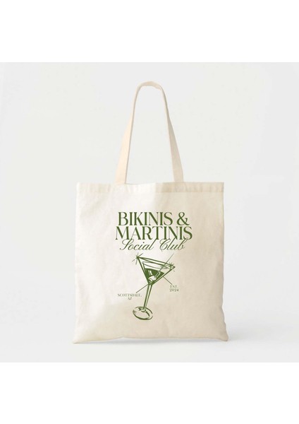 Bikini ve Martini Çantası: Partiler Için Hafif Pamuklu Kanvas fiyatları