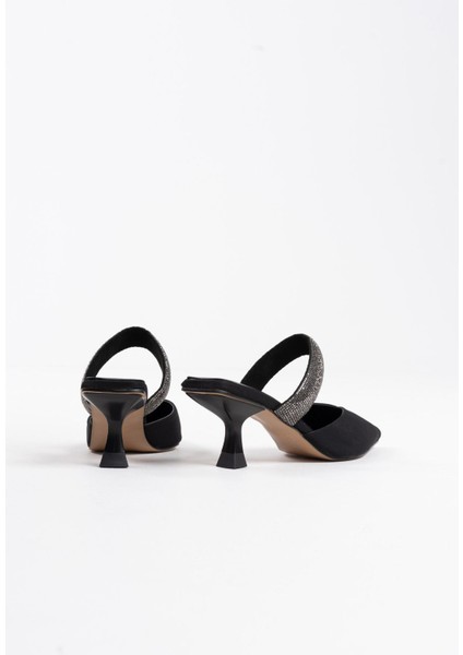 Nina Topuklu Siyah Kadın Terlik fırsatları
