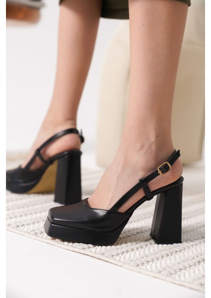 Karmen Siyah Kadın Topuklu Ayakkabı fiyatları