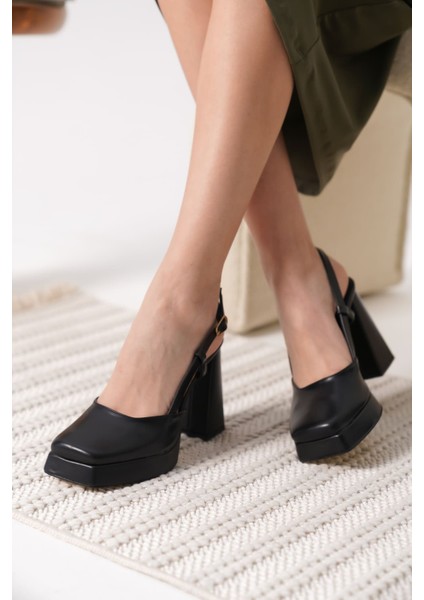 Karmen Siyah Kadın Topuklu Ayakkabı indirimleri