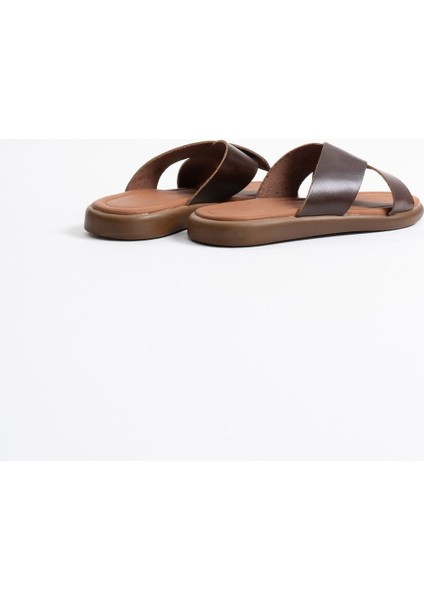 Weasley Acı Kahve Hakiki Deri Terlik fırsatları