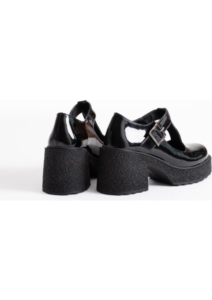 Mathilda Kadın Siyah Rugan Günlük Ayakkabı