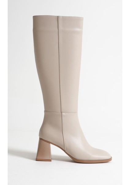 Arden Kadın Bej Kışlık Çizme