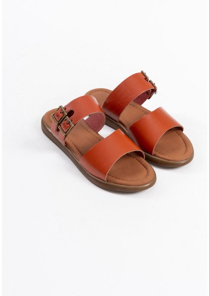 Kares Kiremit Hakiki Deri Terlik fiyatları