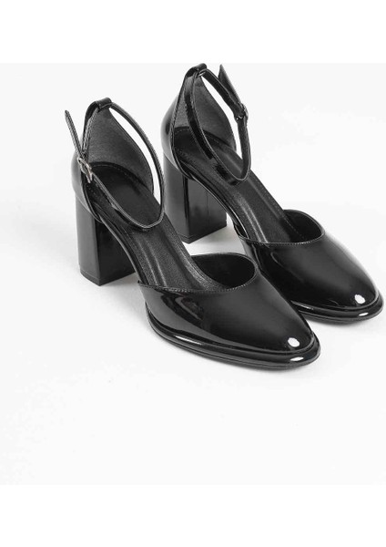 Theresa Siyah Rugan Kadın Topuklu Ayakkabı fırsatları